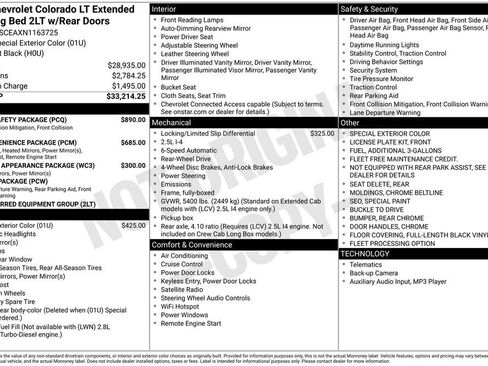 Used 2022 Chevrolet Colorado LT w/ Fleet Safety Package image 39