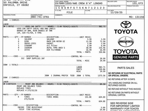 Used 2019 RAM 1500 Limited image 10