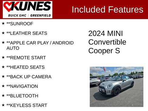 Used 2024 MINI Cooper S FWD image 2