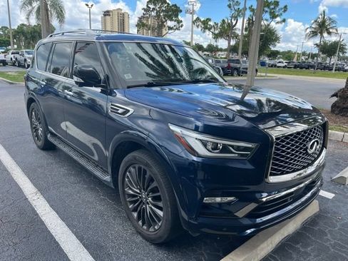 Used 2022 INFINITI QX80 Premium Select w/ All-Season Package RWD image 1