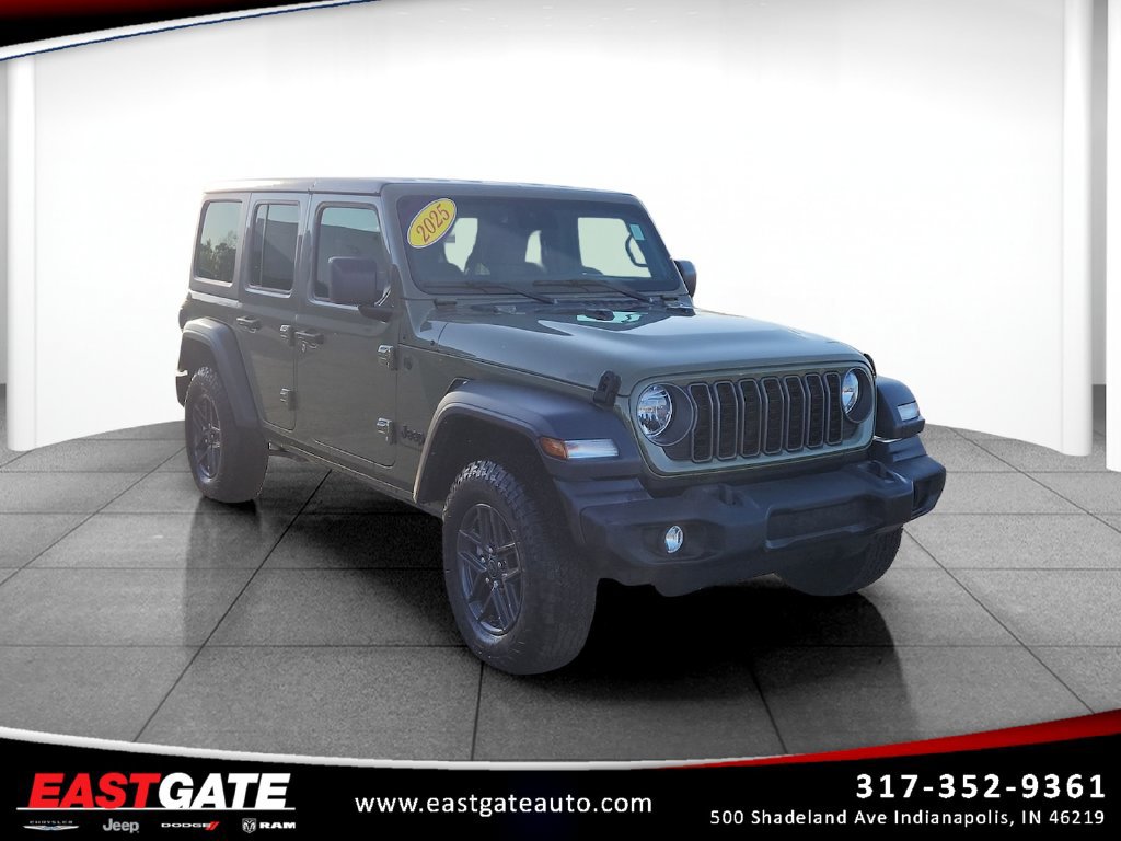 Used 2025 Jeep Wrangler Unlimited Sport AWD/4WD image 1
