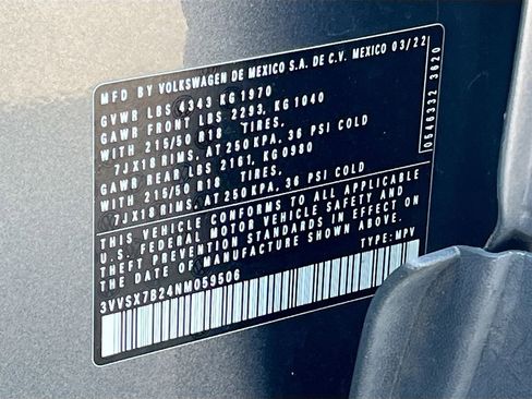 Used 2022 Volkswagen Taos SE image 29