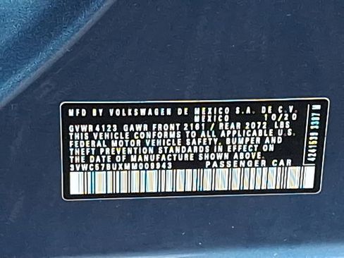 Certified 2021 Volkswagen Jetta S image 25