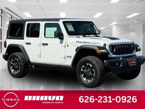 Used 2024 Jeep Wrangler Unlimited Rubicon 4xe AWD/4WD image 1