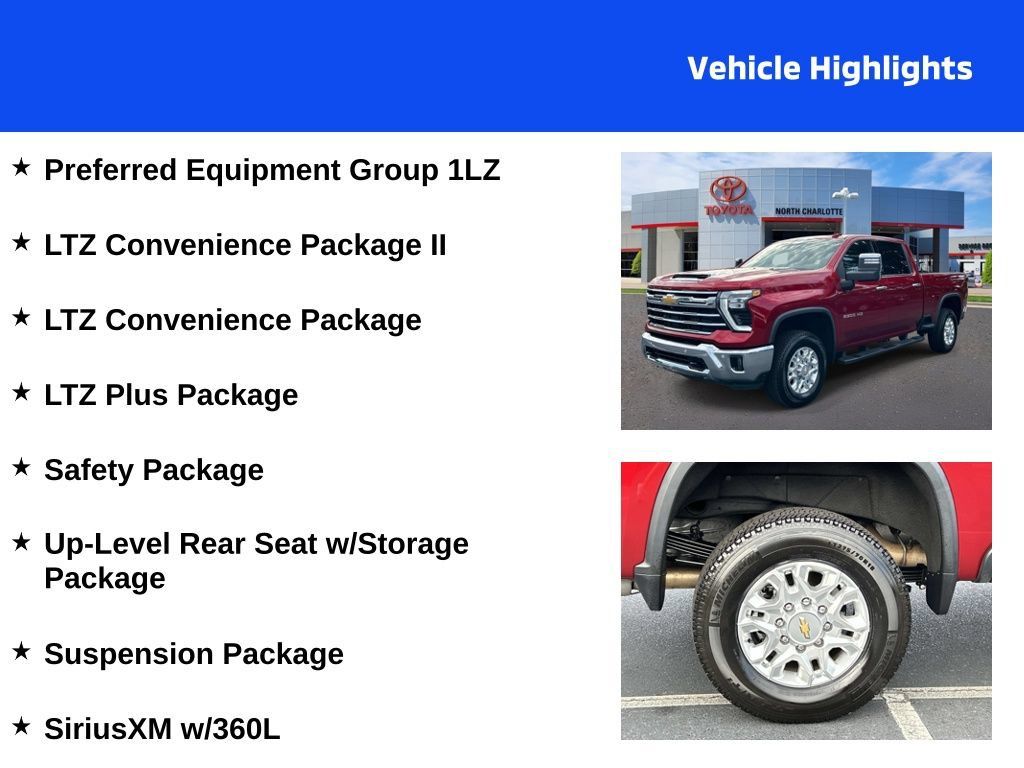 Used 2024 Chevrolet Silverado 2500 LTZ w/ LTZ Plus Package AWD/4WD image 4