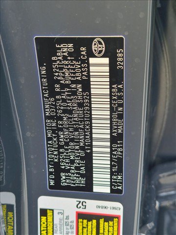 Certified 2026 Toyota Camry SE FWD image 23