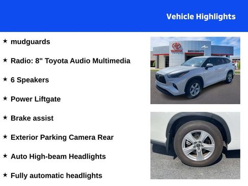 Used 2025 Toyota Highlander LE FWD image 4