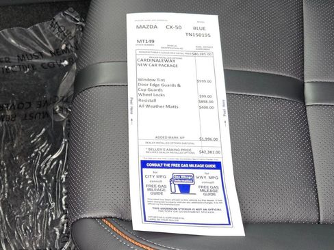 New 2026 MAZDA CX-50 AWD 2.5 Hybrid w/ Weather Package image 23