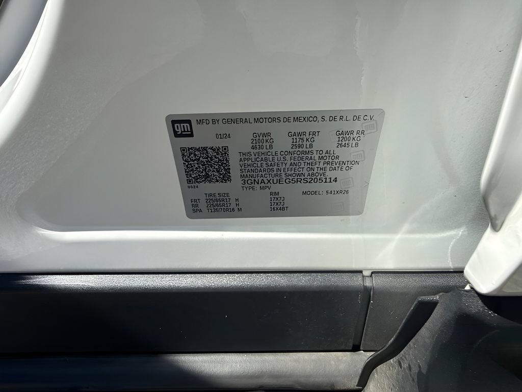 Used 2024 Chevrolet Equinox LT AWD/4WD image 38