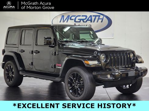 Used 2021 Jeep Wrangler Unlimited Sahara image 1