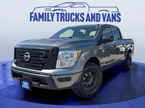 Used 2021 Nissan Titan S w/ S Utility Package AWD/4WD image 1