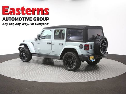 Used 2024 Jeep Wrangler Unlimited Sahara w/ Technology Group AWD/4WD image 63