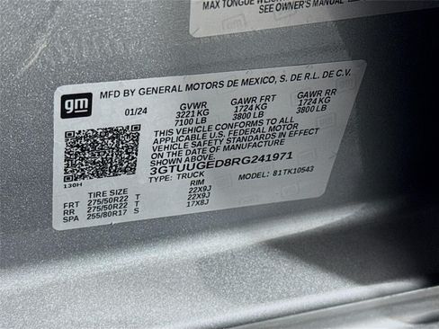 Certified 2024 GMC Sierra 1500 Denali w/ Denali Reserve Package AWD/4WD image 33