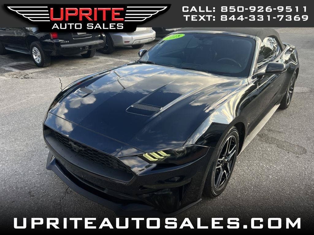 Used 2018 Ford Mustang Premium RWD image 1