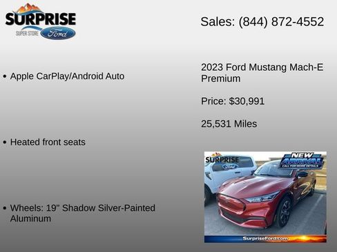 Used 2023 Ford Mustang Mach-E Premium RWD image 15