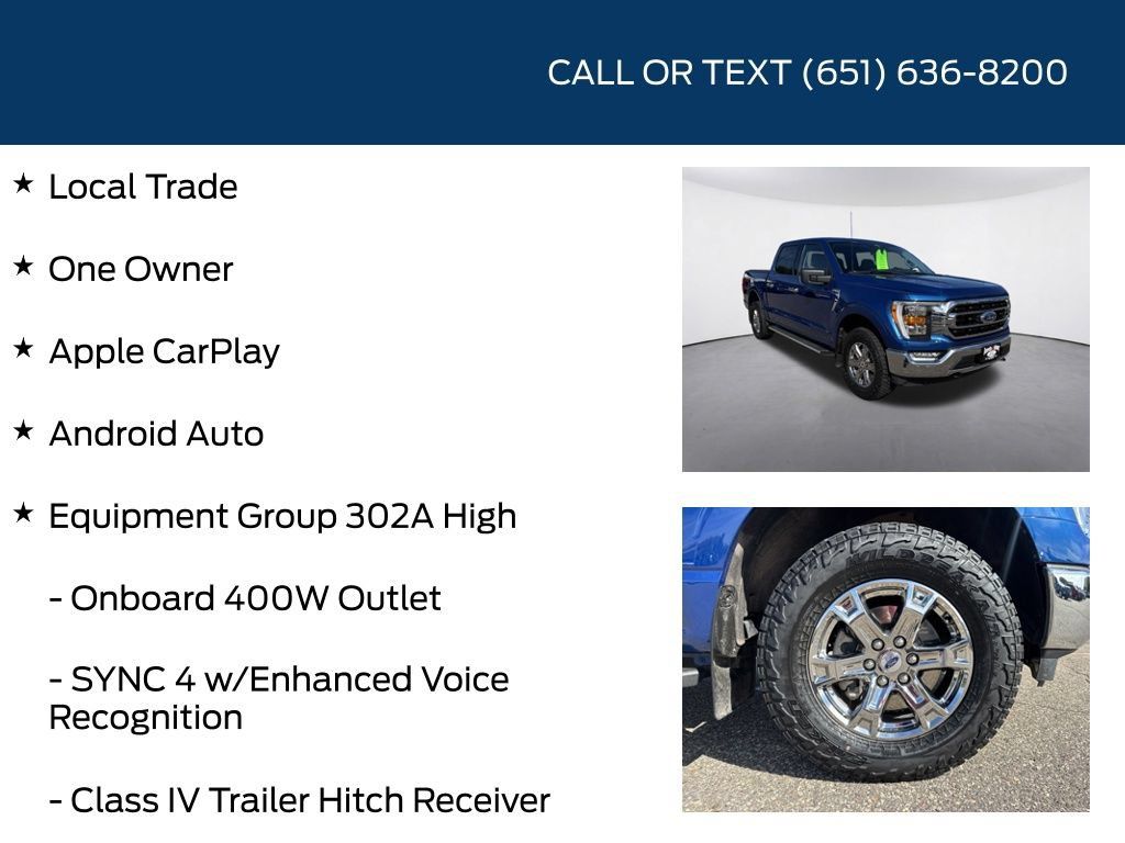 Used 2022 Ford F150 XLT w/ Equipment Group 302A High AWD/4WD image 5