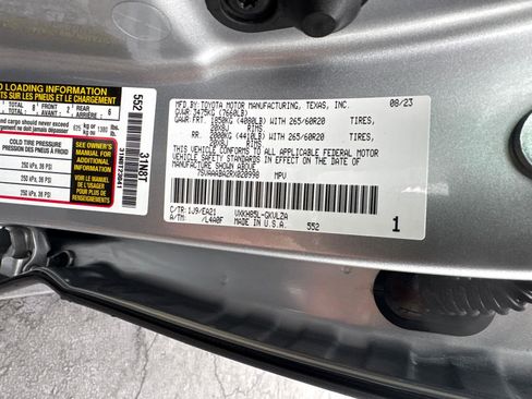 Used 2024 Toyota Sequoia Limited w/ Tow Technology Package image 30