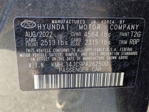 Certified 2023 Hyundai Sonata N Line image 23