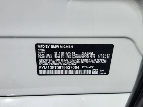New 2026 BMW X5 M Competition w/ Executive Package AWD/4WD image 22