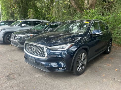 Used 2021 INFINITI QX50 Autograph w/ Premium White Leather Package AWD/4WD image 6