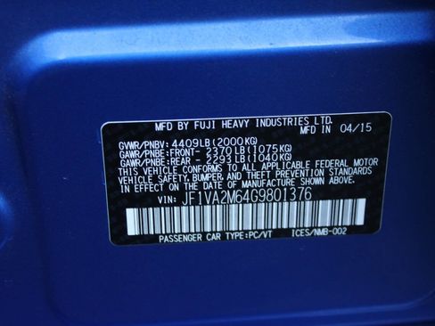 Used 2016 Subaru WRX STI image 31