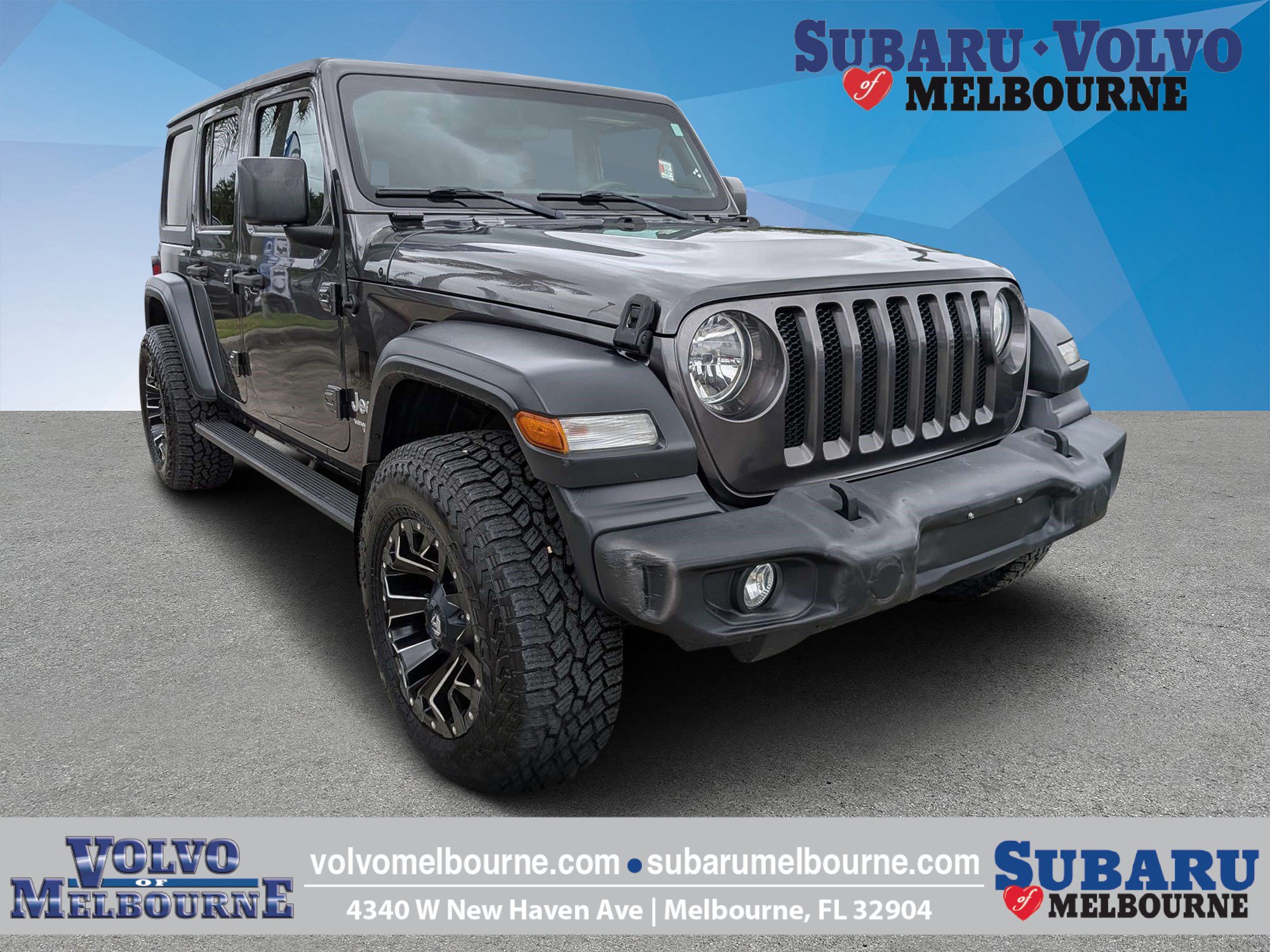 Used 2018 Jeep Wrangler Unlimited Sport S AWD/4WD image 1