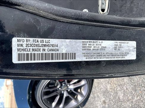 Used 2021 Dodge Charger Scat Pack w/ Plus Group RWD image 3