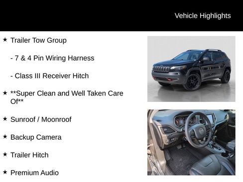 Used 2021 Jeep Cherokee Trailhawk AWD/4WD image 11