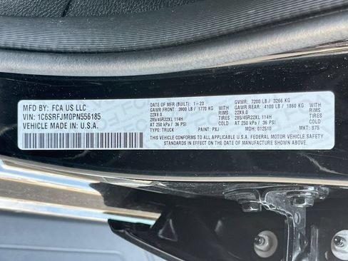 Used 2023 RAM 1500 Laramie AWD/4WD image 34