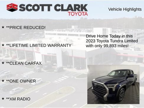 Used 2023 Toyota Tundra Limited AWD/4WD image 13