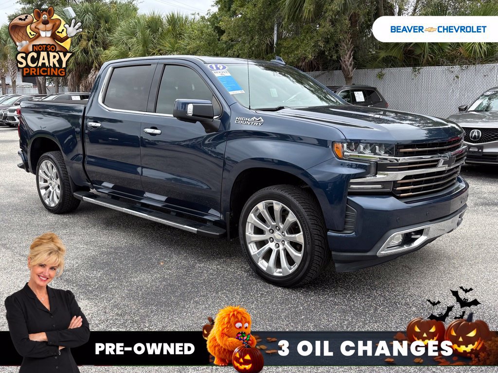 Used 2019 Chevrolet Silverado 1500 High Country w/ Technology Package AWD/4WD image 9