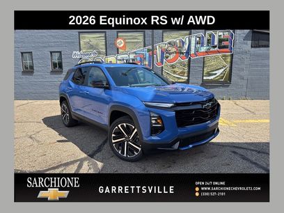 New 2026 Chevrolet Equinox RS w/ Convenience Package III