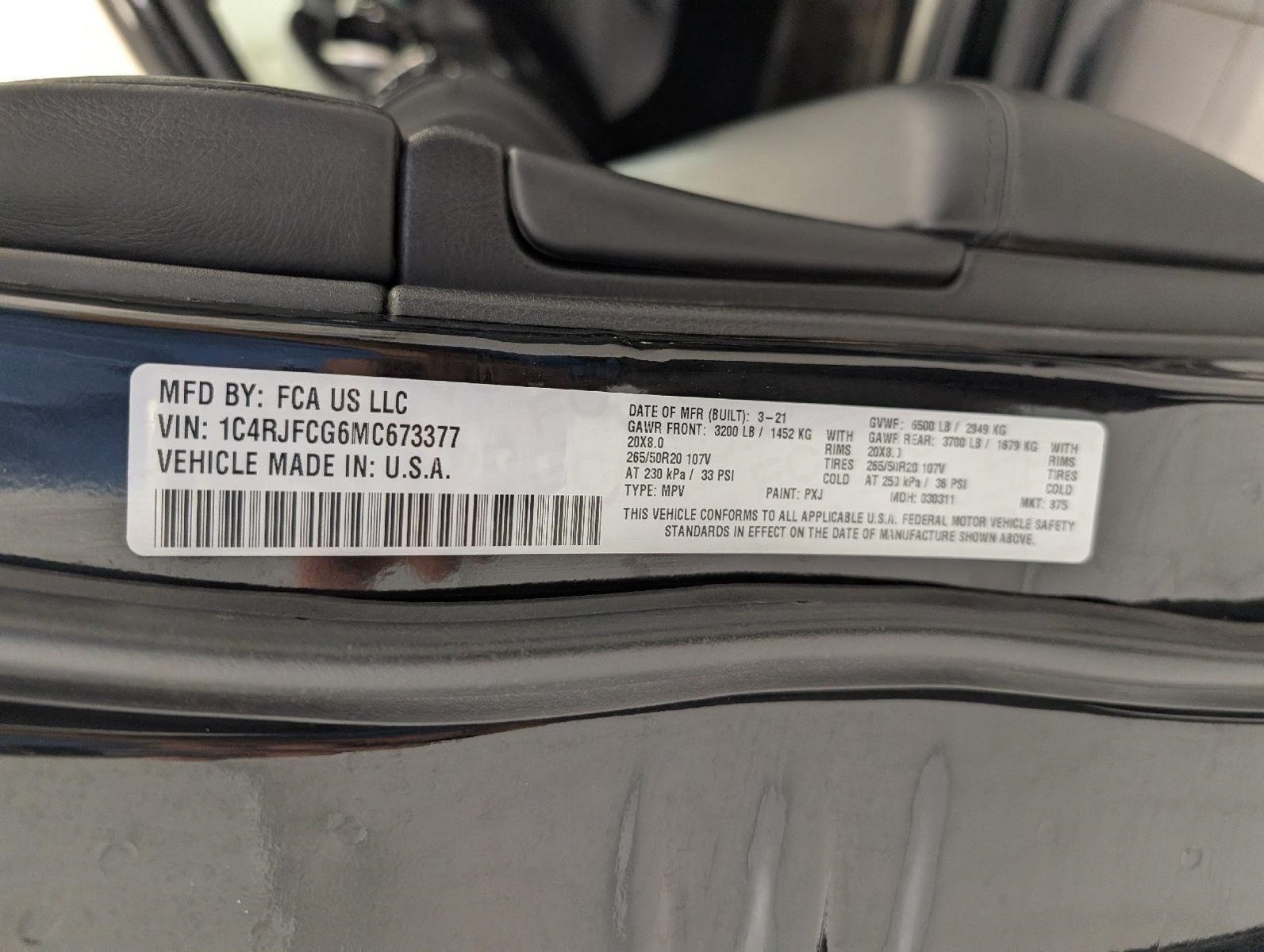 Used 2021 Jeep Grand Cherokee Overland AWD/4WD image 56