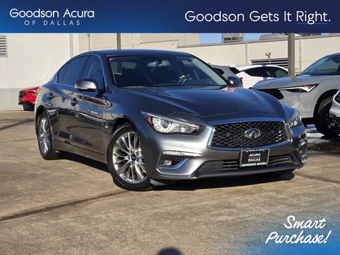 Used 2020 INFINITI Q50 Luxe w/ Essential Package (3.0T Luxe) image 1