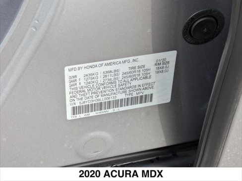 Used 2020 Acura MDX FWD image 28