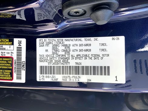 New 2026 Toyota Tundra Limited AWD/4WD image 17
