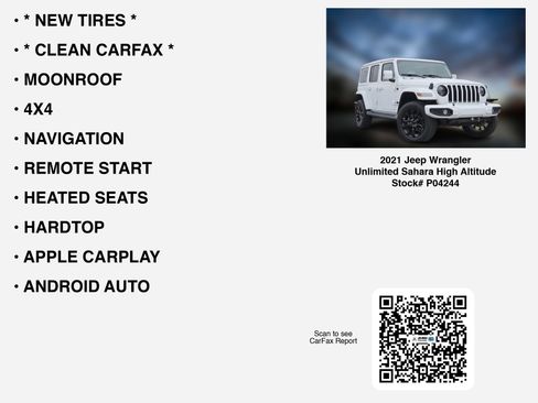 Used 2021 Jeep Wrangler Unlimited Sahara image 7