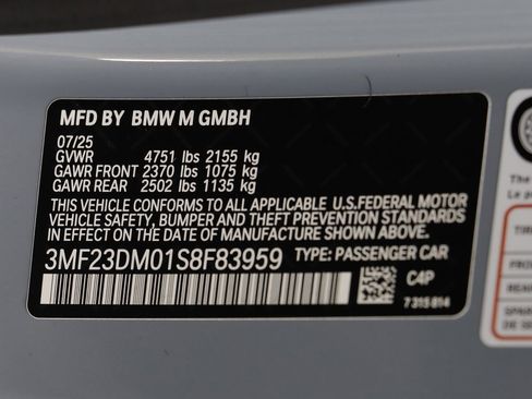 Used 2025 BMW M2 w/ Lighting Package image 25