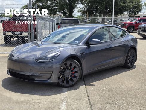 Used 2022 Tesla Model 3 Performance AWD/4WD image 1