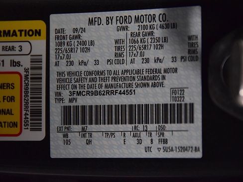 Used 2024 Ford Bronco Sport Big Bend w/ Convenience Package AWD/4WD image 17