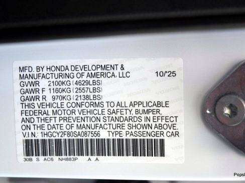 New 2025 Honda Accord Touring image 18