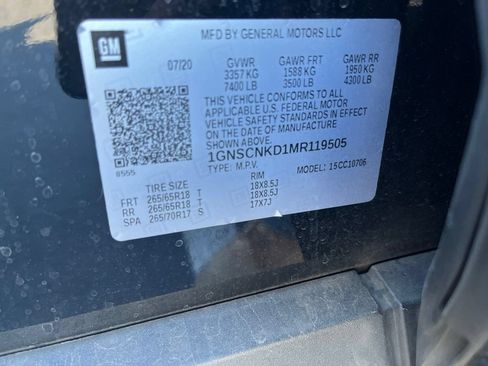 Used 2021 Chevrolet Tahoe LT RWD image 9