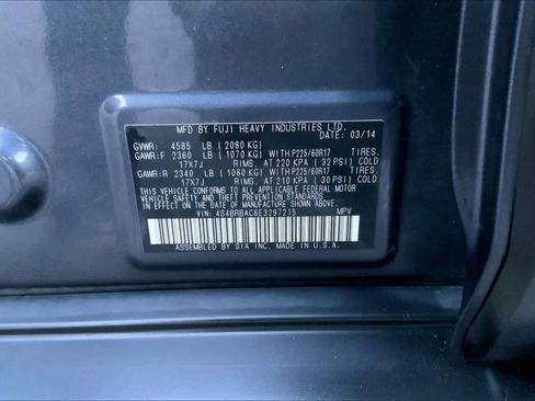 Used 2014 Subaru Outback 2.5i w/ Popular Package #1A image 30