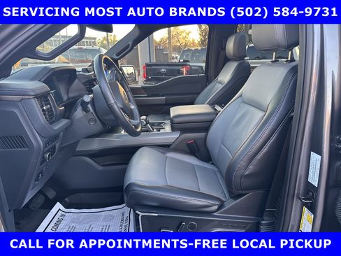 Certified 2024 Ford F150 Lightning Lariat w/ Max Trailer Tow Package image 13