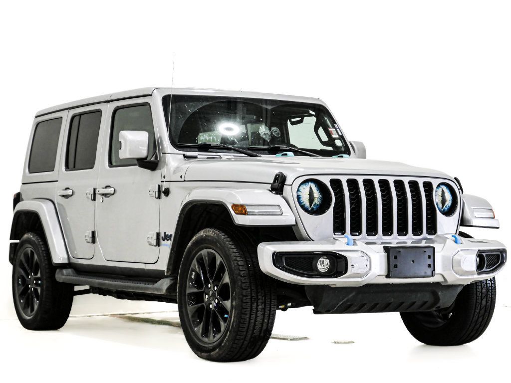 Used 2021 Jeep Wrangler Unlimited Sahara AWD/4WD image 1