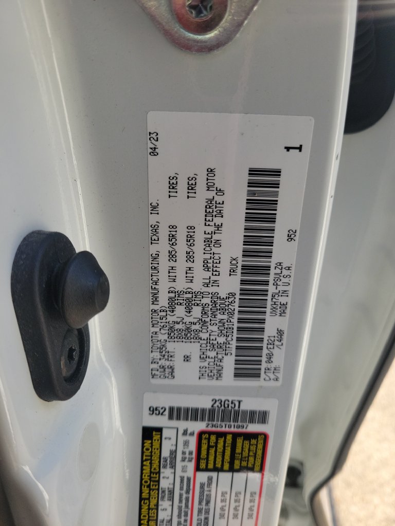 Used 2023 Toyota Tundra TRD Pro AWD/4WD image 32