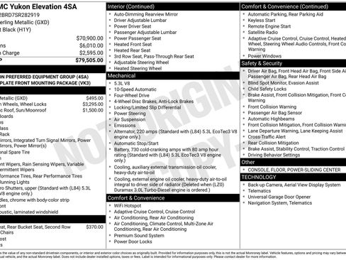 Used 2025 GMC Yukon Elevation image 4