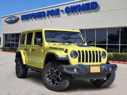 Used 2023 Jeep Wrangler Unlimited Rubicon 4xe