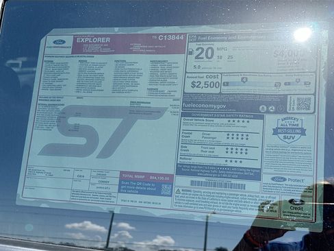 New 2026 Ford Explorer ST w/ Sun And Sound Package AWD/4WD image 19