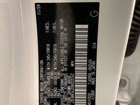 Used 2025 Toyota Land Cruiser 1958 image 31